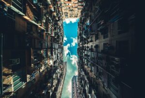 Photo Unique perspective