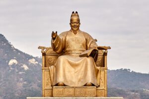 Photo Golden statue
