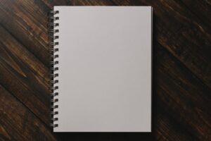 Photo Blank notebook