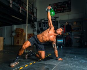 Photo Athlete training