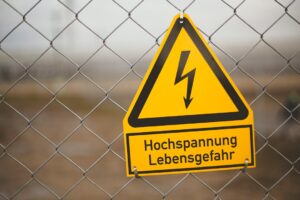 Photo Warning sign