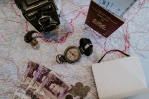 Photo Passport and map