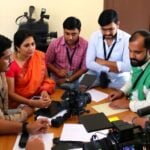 Indian filmmakers collaborating on a documentary project.